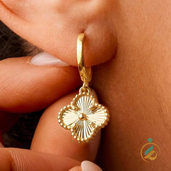 گوشواره طلا ونکلیف تراش