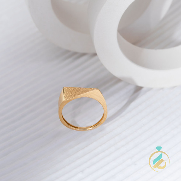 انگشتر طلا زرد فرح