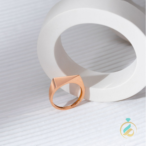 انگشتر طلا رزگلد زنانه