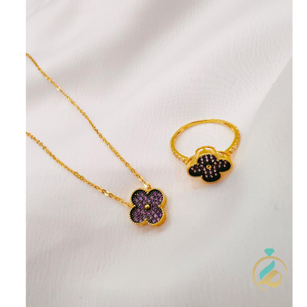 نیم ست طلا ونکلیف 1 یکتاخواه