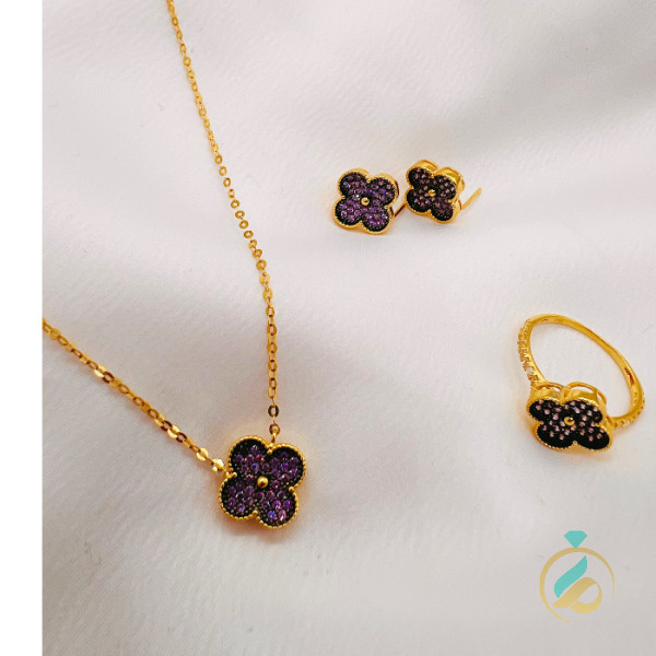 نیم ست طلا ونکلیف 2 یکتاخواه