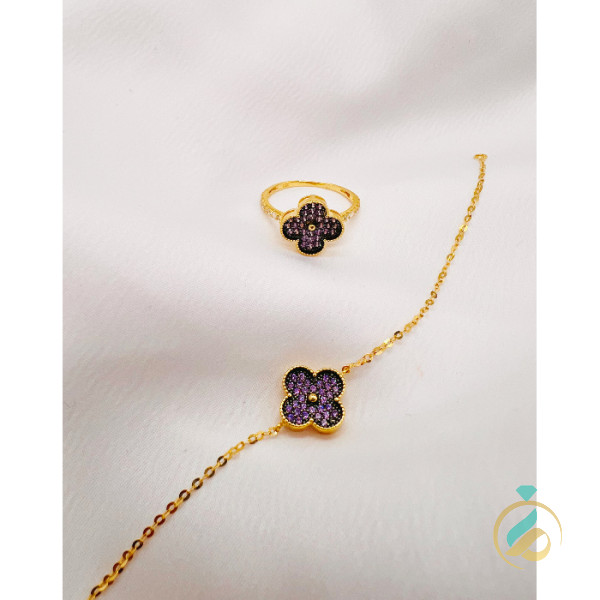 نیم ست طلا ونکلیف 6 یکتاخواه