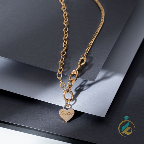 گردنبند زنجیری طلا کارتیر