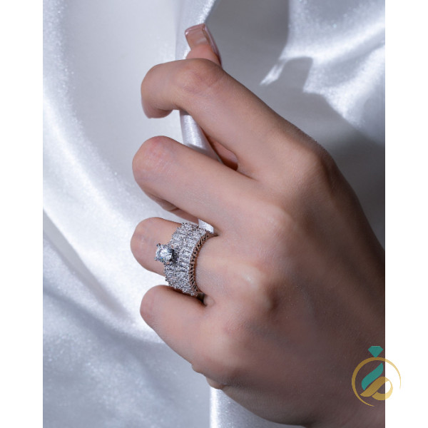 انگشتر طلا سولیتر سگال