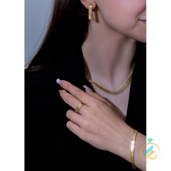 سرویس طلا زرد ماری